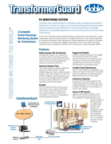 TransformerGuard PD Monitoring System