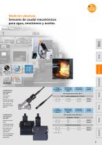 La elección adecuada para su aplicación. Caudalimetros y sensores de caudal de ifm. - 9