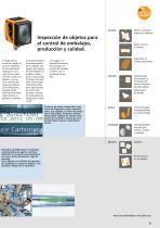 Procesamiento industrial de imágenes 2016. Sensores de visión para la detección y evaluación de objetos y escenas. - 9