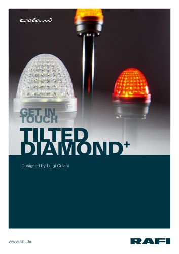 machine lamp Tilted Diamond+ – designed by Colani