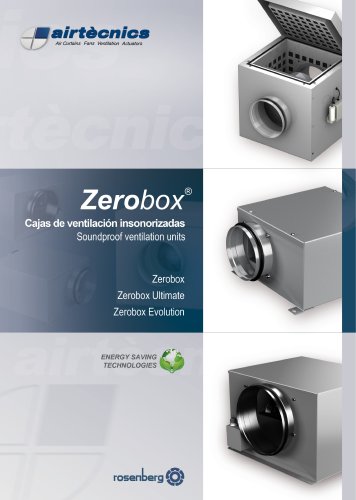 Unidades de Ventilación - Zerobox