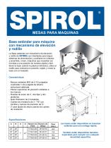 Mesas para maquinas con mecanismo de elevacion y rodillo - 1