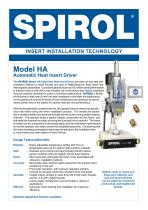 Model HA - Automatic Heat Insert Driver