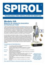 Modelo HA - Máquina de Instalación Automática de Insertos por Calor - 1