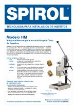 Modelo HM - Controlador de insertos de calor manual