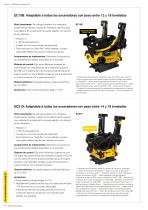 CATÁLOGO DE IMPLEMENTOS Excavadora - 10