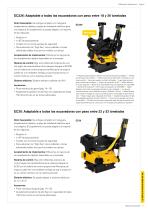 CATÁLOGO DE IMPLEMENTOS Excavadora - 11