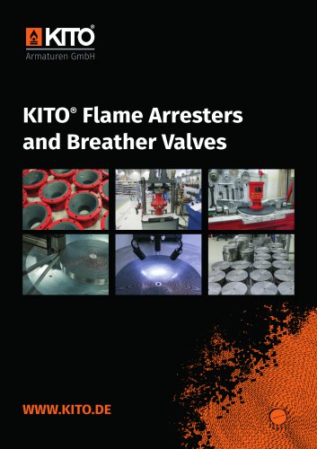 KITO® Flame Arresters and Breather Valves