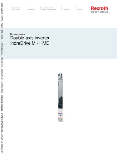 Double-axis inverter IndraDrive M - HMD