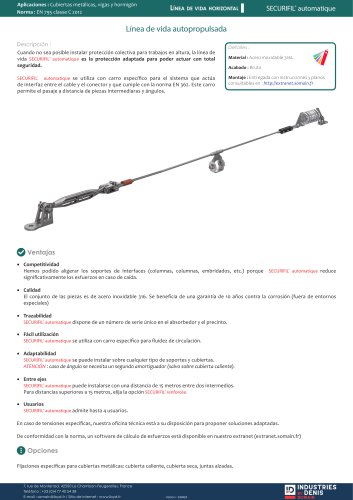 SECURIFIL automatique