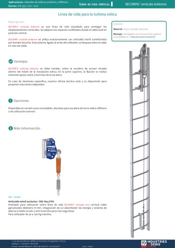 SECURIFIL eolienne
