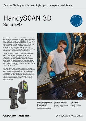 HandySCAN 3D | Serie EVO