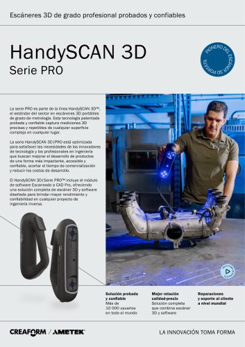 HandySCAN 3D | Serie PRO