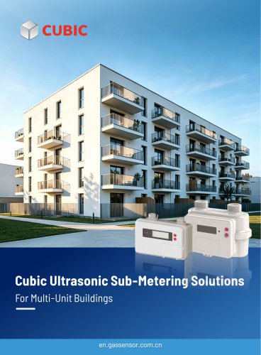 Cubic Ultrasonic Sub-Metering Solutions For Multi-Unit Buildings