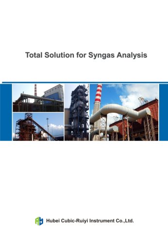 Total Solution for Syngas Analyzer