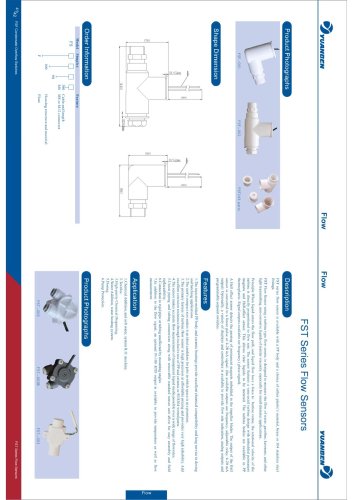 FST flow sensor