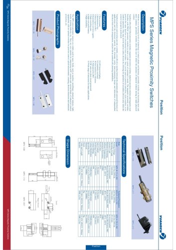 MPS magnetic proximity switch