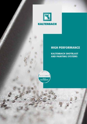 KALTENBAC H Shotblast and Painting Systems