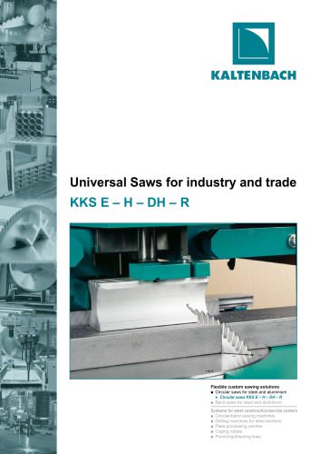 KKS 450 E Universal coldsaw in semi-automatic version