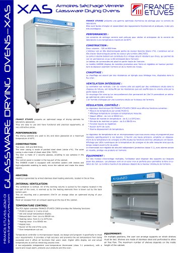 Glassware Drying Cabinets XAS