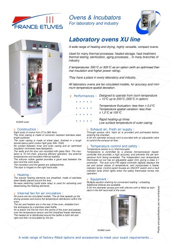 Laboratory oven