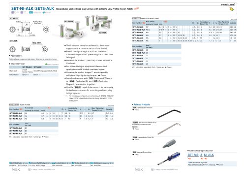 SET-NI-ALK / SETS-ALK