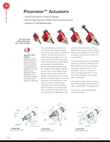 Picomotor™ Actuators