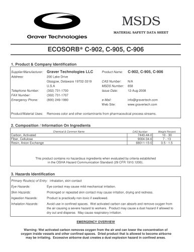 C-906 MSDS