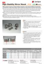 High-Stability Mirror Mount MHX