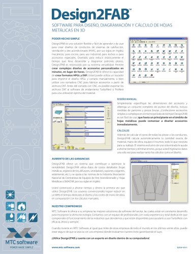 Design2Fab software para diseño, diagramación y cálculo de hojas metálicas en 3D