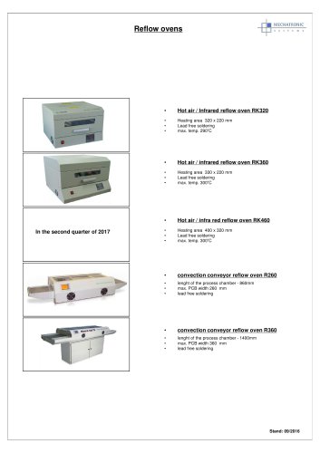 Reflow ovens