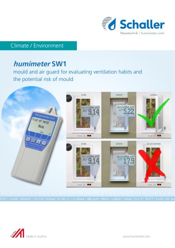 humimeter SW1 mould and air guard