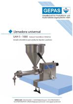 Llenadora universal UAH 5-1000 - 1