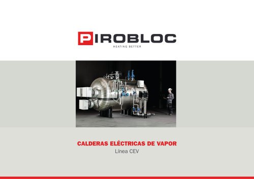 CALDERAS ELÉCTRICAS DE VAPOR – Línea CEV