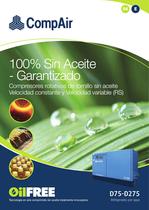 Compresores de tornillo rotativos sin aceite Serie D, refrigerados por agua - 1