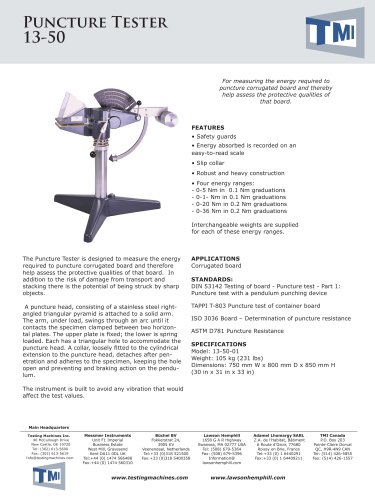 13-50 Puncture Tester