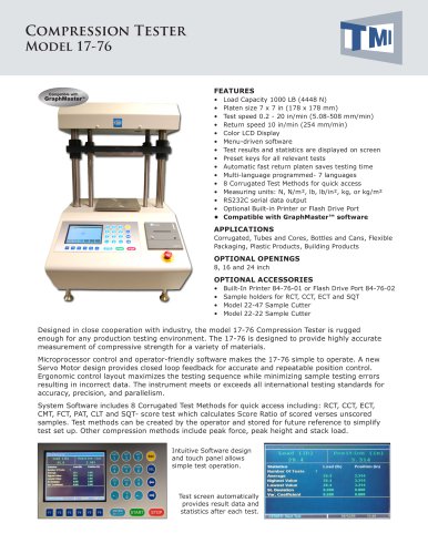 17-76 Compression Tester