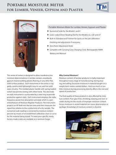 52-48 Portable Moisture Meter