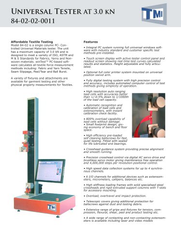 84-02 Universal Tester 3kN - AT (Textiles)