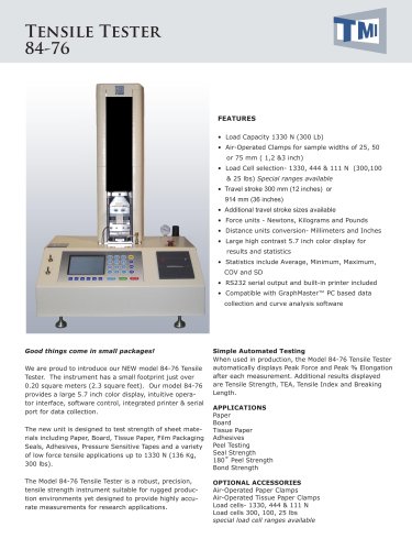 Tensile Tester