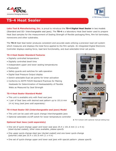 TS-4 Heat Sealer