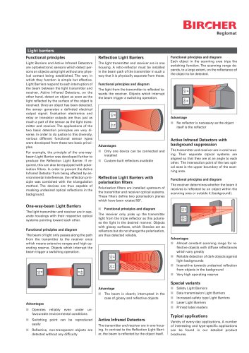 Light Barriers