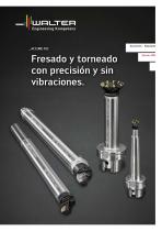 Fresado y torneado con precisión y sin vibraciones.