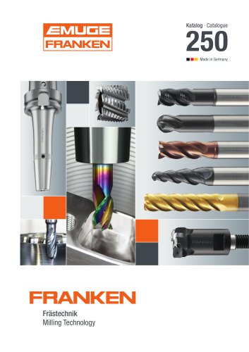 FRANKEN – Catalogue 250 Milling Technology