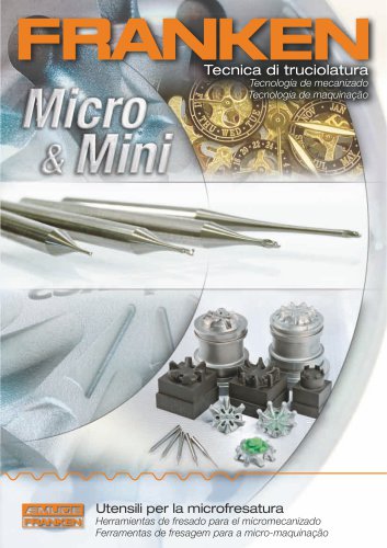 FRANKEN Micro and Mini Milling Tools