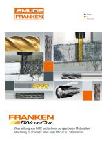 FRANKEN TiNox-Cut Milling tools