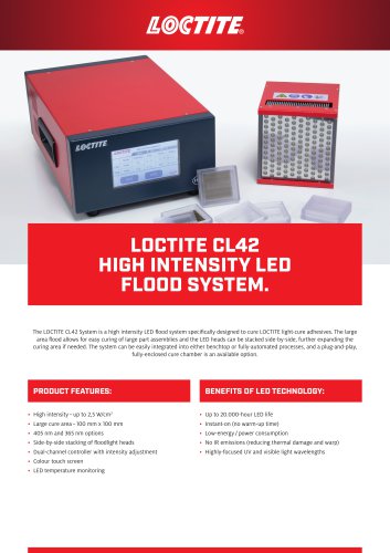 LOCTITE CL42 HIGH INTENSITY LED FLOOD SYSTEM