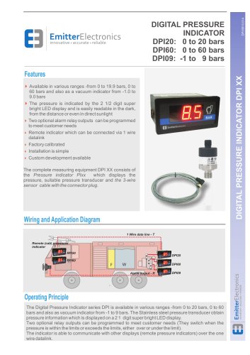 Didital Pressure Indicator