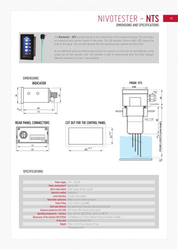 TANK LEVEL GAUGES - TLG NTS