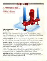 Série 4300 pompes verticales en ligne à accouplement à coquilles - 2
